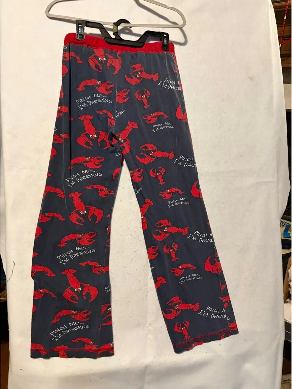 Lazy One Medium Size Lounge Pants with Lobster Print